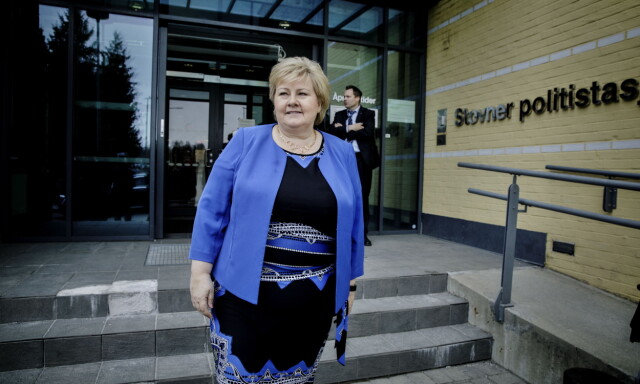 image: Ap-topp kalte Erna Solberg feig. Slik svarer statsministeren